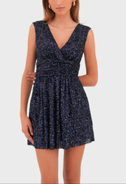 "New York" dress navy