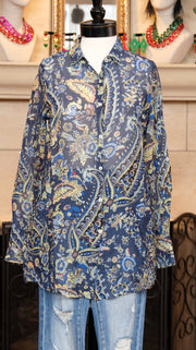 Boyfriend Caravan Shirt in Blue