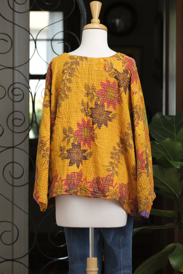 Butterfly Top in Lazy Daisy