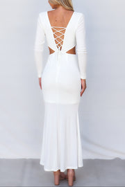 Electra Maxi Dress - White