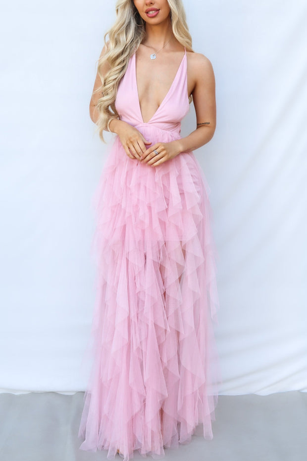 Jacinda Maxi Dress - Blush