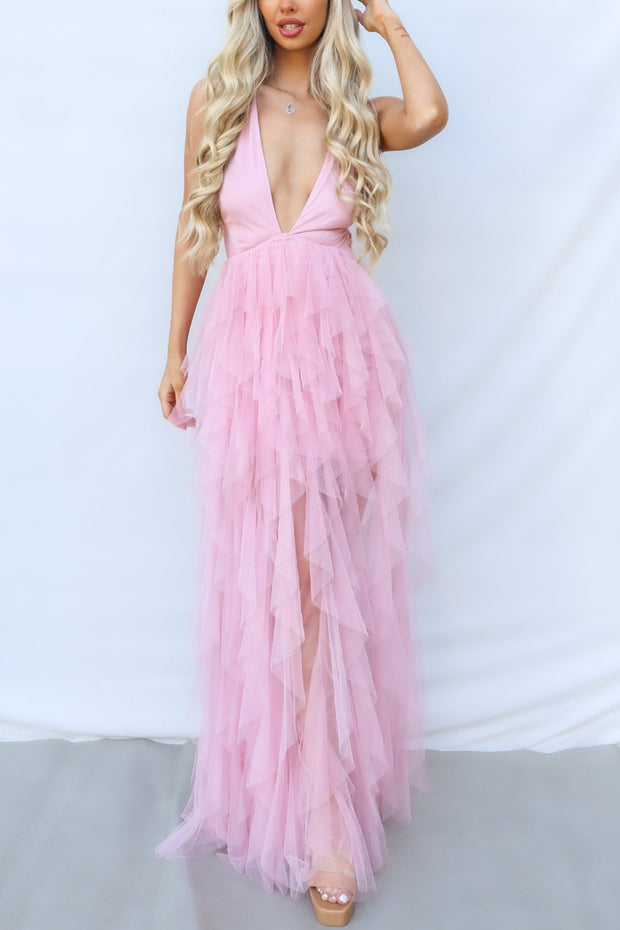 Jacinda Maxi Dress - Blush