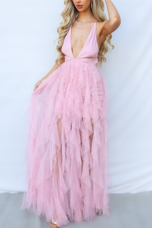 Jacinda Maxi Dress - Blush