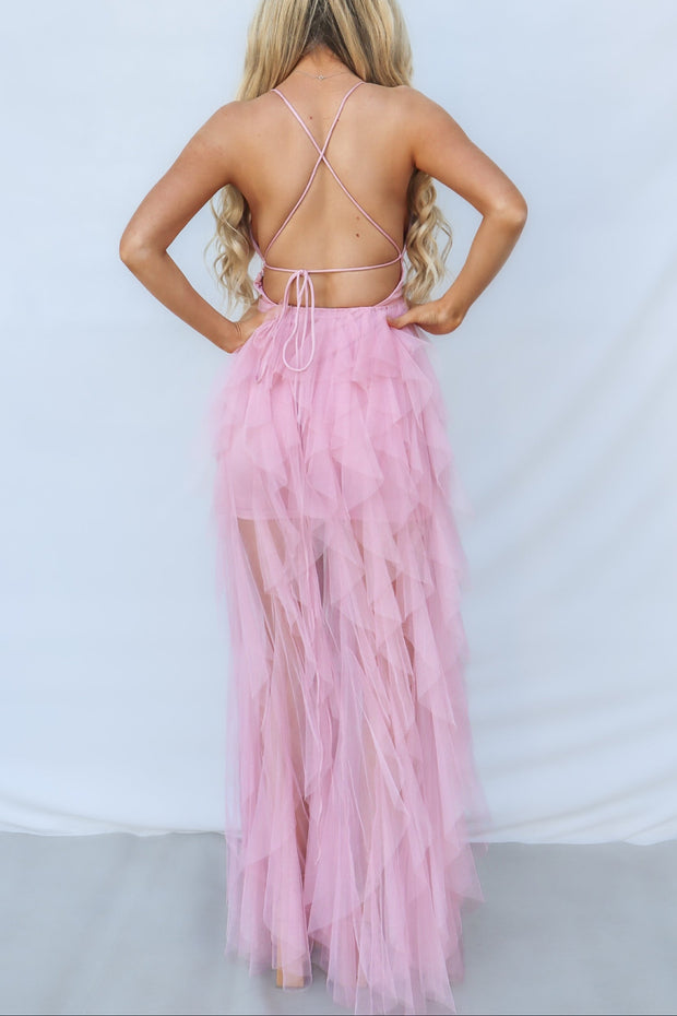 Jacinda Maxi Dress - Blush