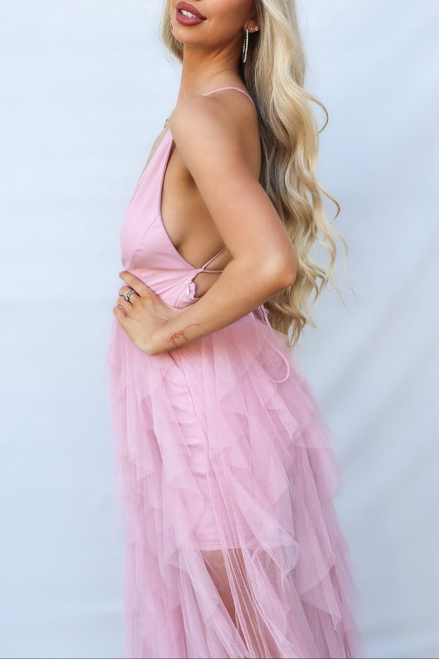 Jacinda Maxi Dress - Blush