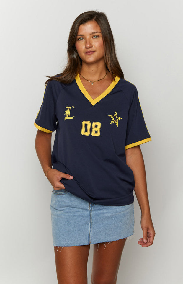 Lioness Navy Spectate Top