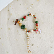 2024 New Arrival Hot Sale Christmas Bracelet Wholesale Santa Claus Gift Bracelet Cross-Border Bracelet Ornament