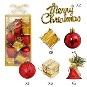 Christmas Decorations Christmas Foam Pendant Christmas Tree Decoration DIY Accessories Christmas Ball Bell Small Ornaments