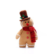 2024 New Christmas Decoration Gingerbread Man Baby Doll European and American Toy Decoration Wool Dwarf Doll