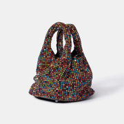 Crystal Bucket Bag Women's Mini Handbag