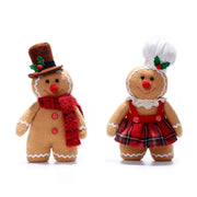 2024 New Christmas Decoration Gingerbread Man Baby Doll European and American Toy Decoration Wool Dwarf Doll