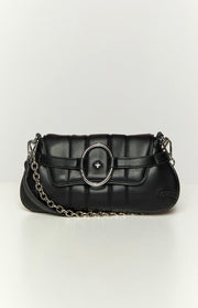 Peta & Jain Anaki Black PU Shoulder Bag