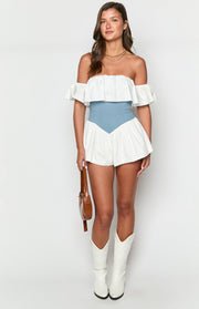 Romi Denim Playsuit