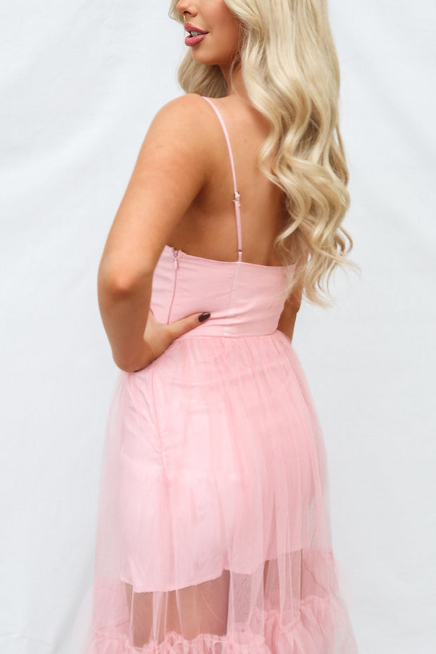 Sibyl Maxi Dress - Pink