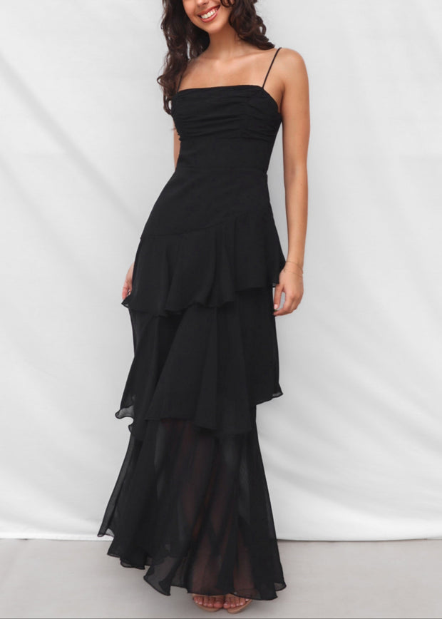 Tommi Maxi Dress - Black