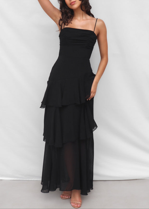 Tommi Maxi Dress - Black