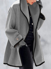 Women's Fashion Lapel Coat