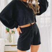 Two-piece Casual Sweater Suit