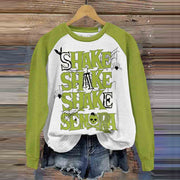 Shake Shake Shake Senora Halloween Movie Inspired Art Printed Casual Sweatshirt