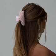 Trendy Ins Retro Pink Shark Clip High-end Headwear And Hair Accessories