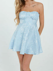 Off shoulder mini dress