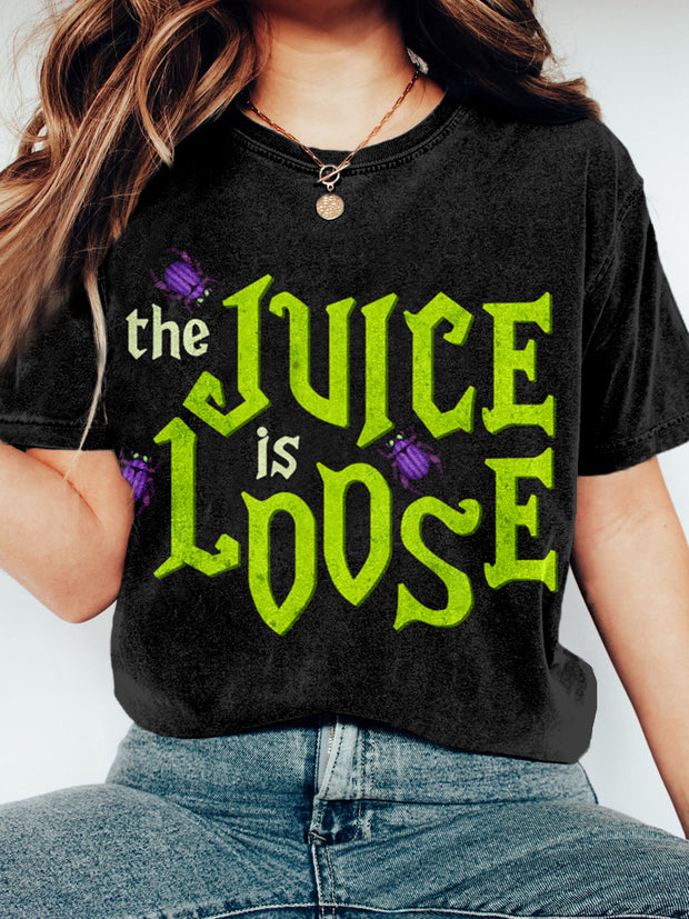 The Juice Is Loose Halloween Horror Movie Inspired T Shirt