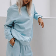 Two-piece Sports And Leisure Sweater Suit