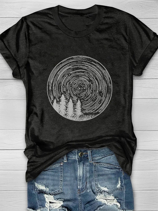 The Annual Rings Of Trees Print Women's T-shirt