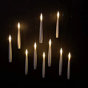 Floating Flameless Candle with Magic Wand