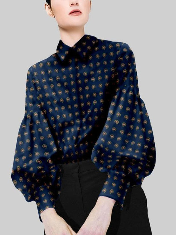 Summer Top female women shirts Women&#39;s plaid printed shirt Blouses tops Long sleeve Chic woman blouse