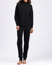 Casual Turtleneck Two-pieces Set