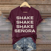 Halloween Shake Shake Shake Senora Art Vintage Washed T Shirt