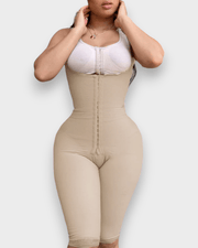 Women Bodyshaper Knee High Compression Girdle For Daily Or Postpartum Use