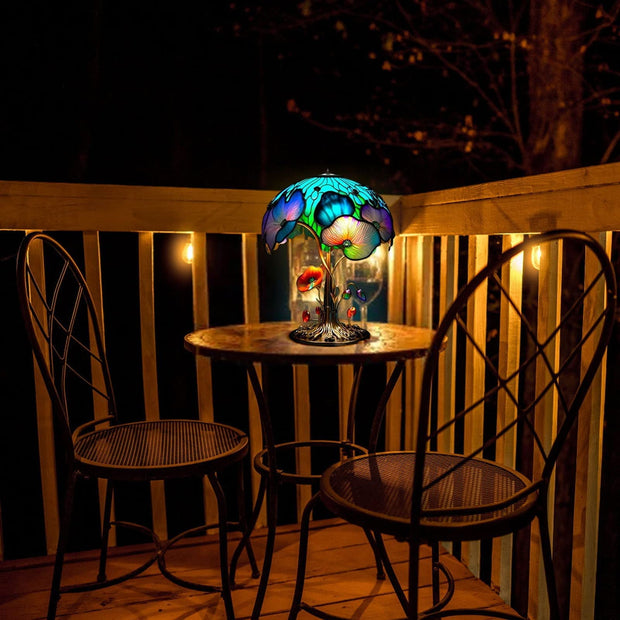 Painting Mushroom Table Lamp