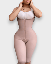 Women Bodyshaper Knee High Compression Girdle For Daily Or Postpartum Use