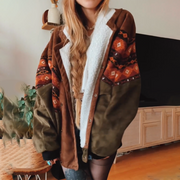 Women's Vintage Print Jacket