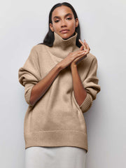 Long-sleeved Pullover Solid Color Sweater