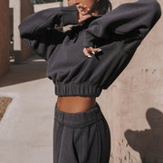 Two-piece fashion sports sweater