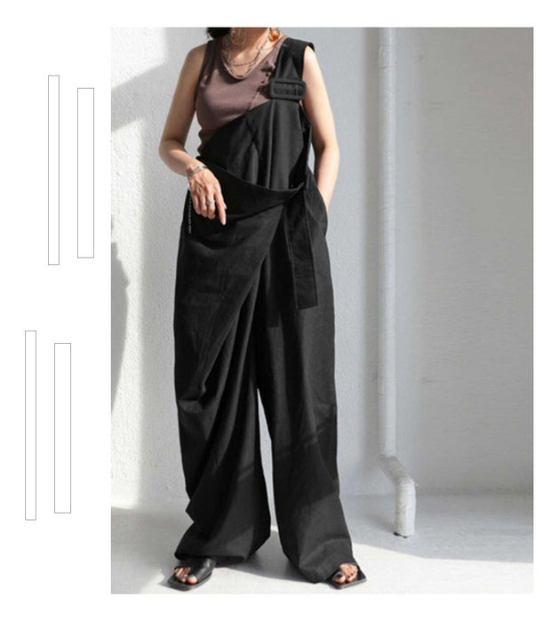 Personalized Single Strappy Wide Leg Jumpsuit