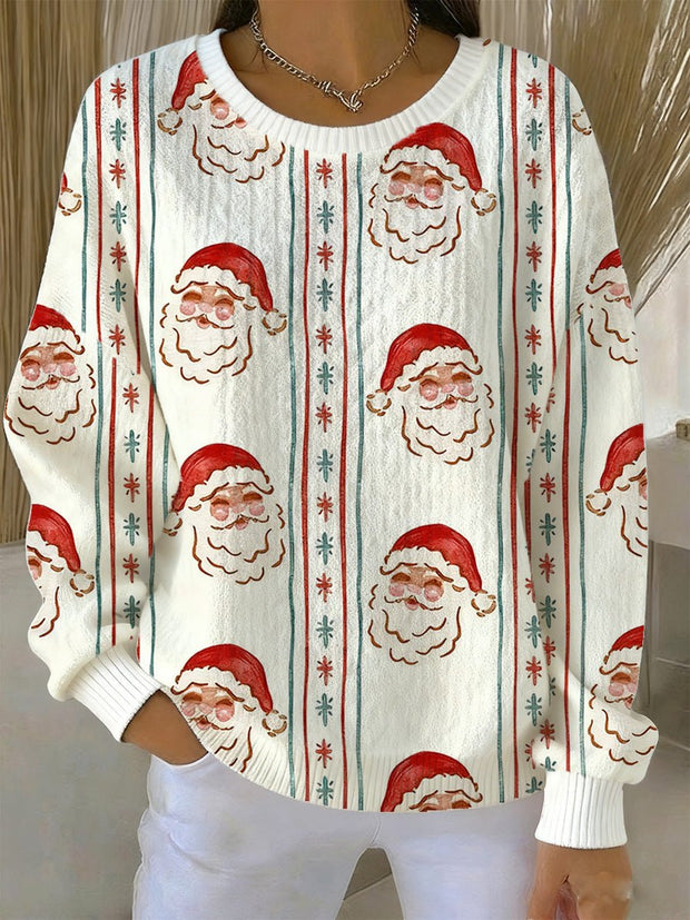 Women's Christmas Print Casual Sweatshirt
