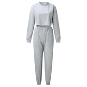 Two-piece Casual Loose Sports Sweatshirt Suit