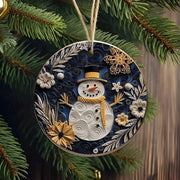 Flat Quilling Christmas Ornaments