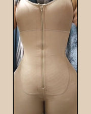 Firm Compression Full Body Zipper Tummy Control Shapewear