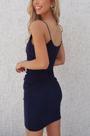 Jordyn Bodycon Dress - Navy