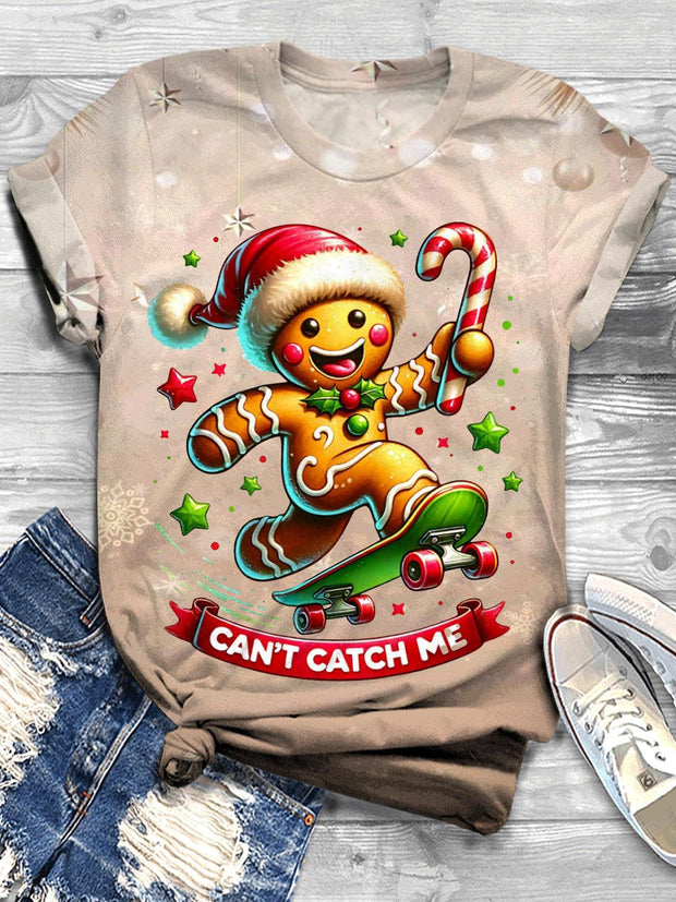 Can't Catch Me Crew Neck T-shirt