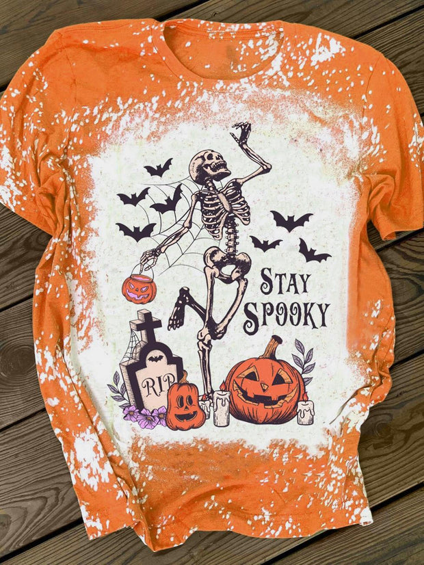 Stay Spooky Crew Neck T-shirt