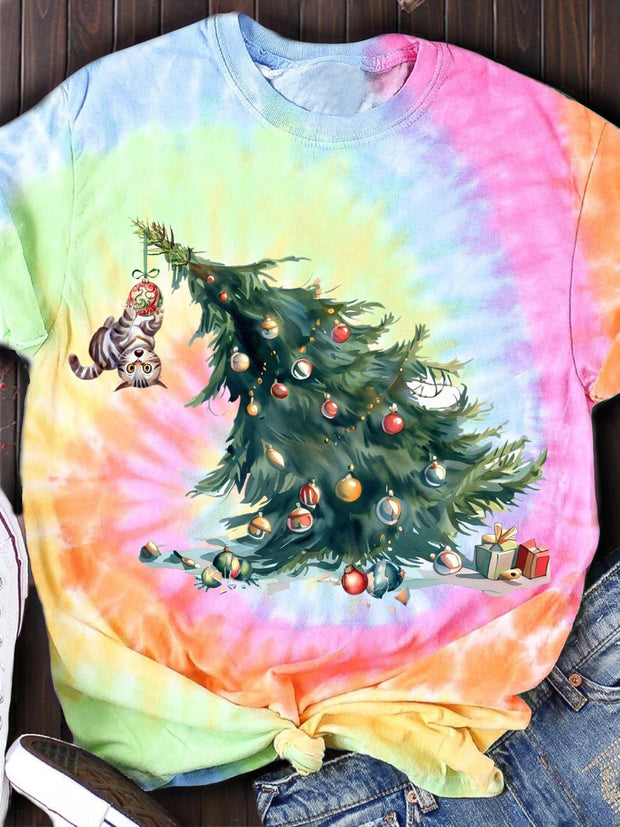 Crooked Neck Christmas Tree T-shirt