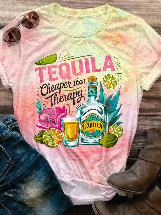 Neon Summer Crew Neck T-shirt