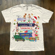 Christmas Movies Case Crew Neck T-shirts