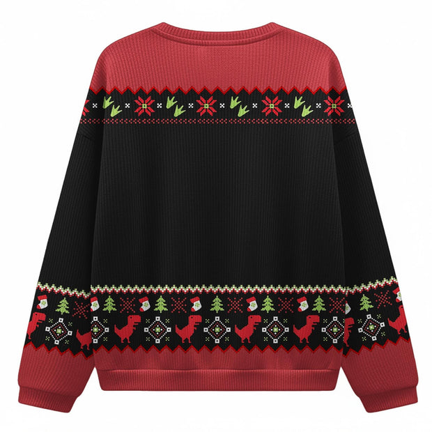 Unisex Jurassic Christmas Ugly Sweater